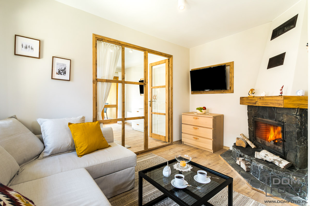 Zdjęcia wnętrz mieszkań - Zakopane, Kraków.