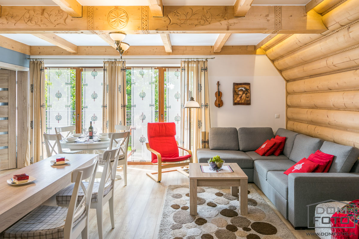 Zdjęcia wnętrz mieszkań - Zakopane, Kraków.