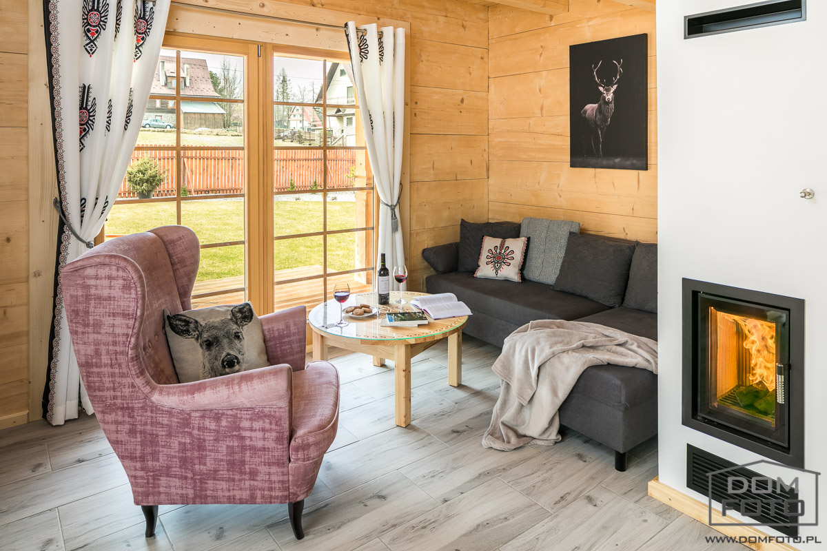 Zdjęcia wnętrz mieszkań - Zakopane, Kraków.