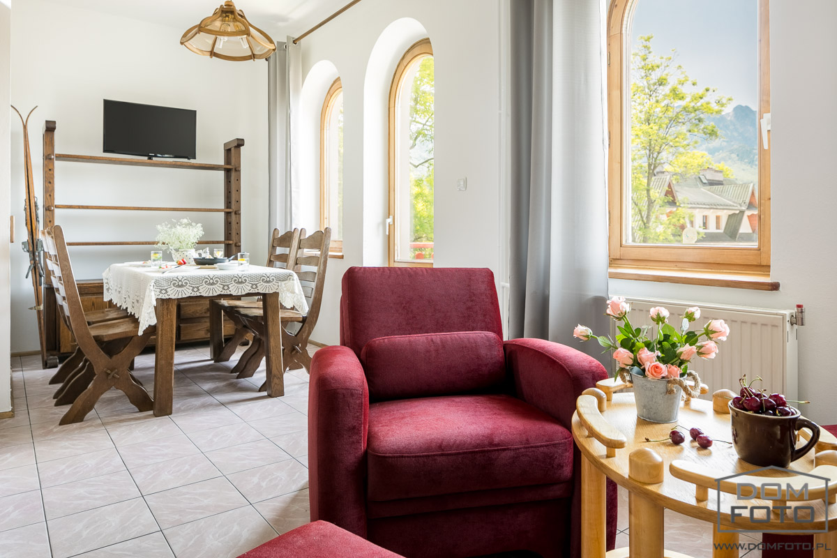 Zdjęcia wnętrz mieszkań - Zakopane, Kraków.