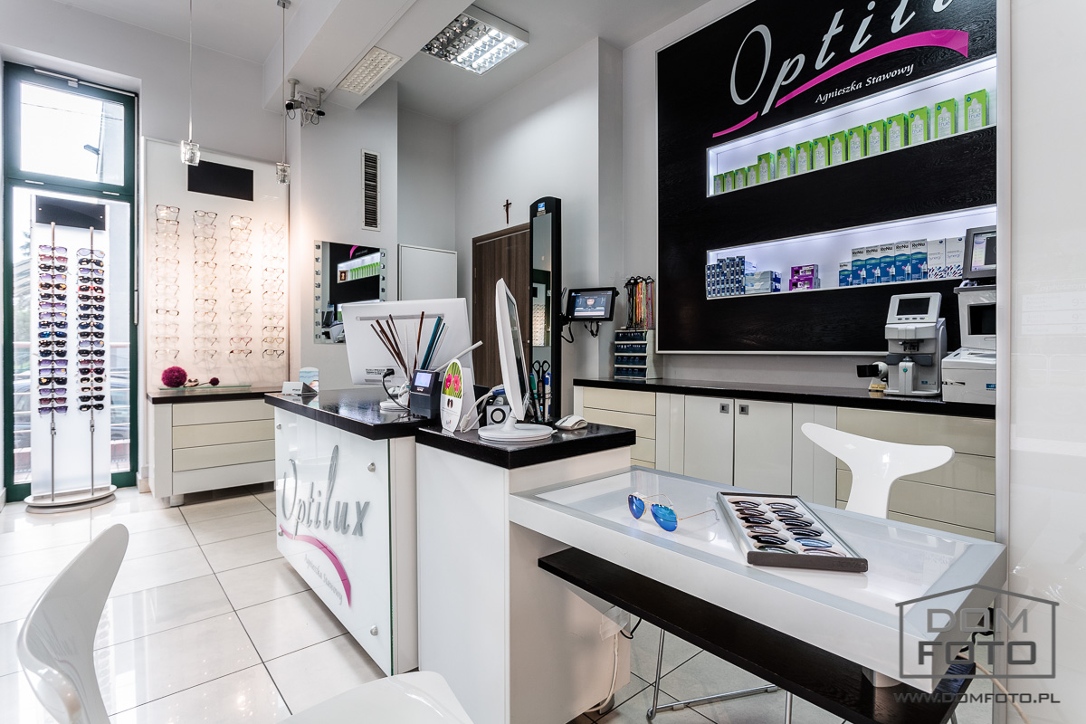 Salony optyczne Optilux. Sesja fotograficzna.